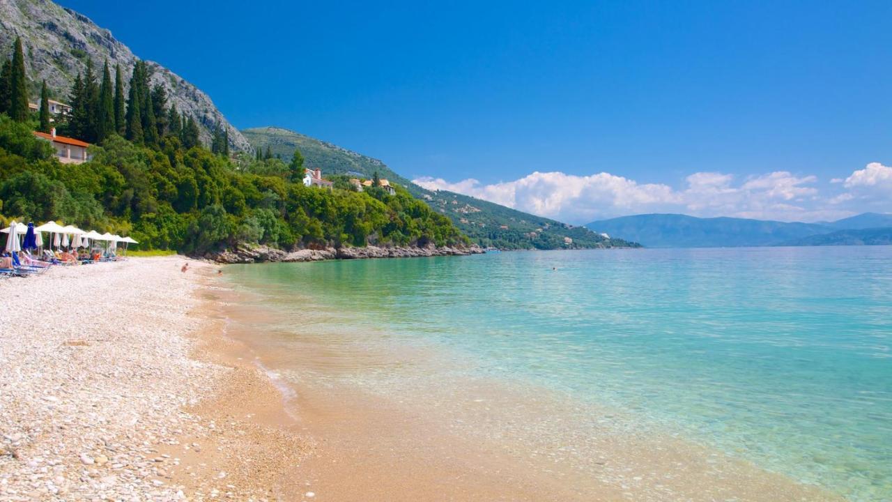 Corfu Sea View Villa - Aurora Barbati Exterior photo