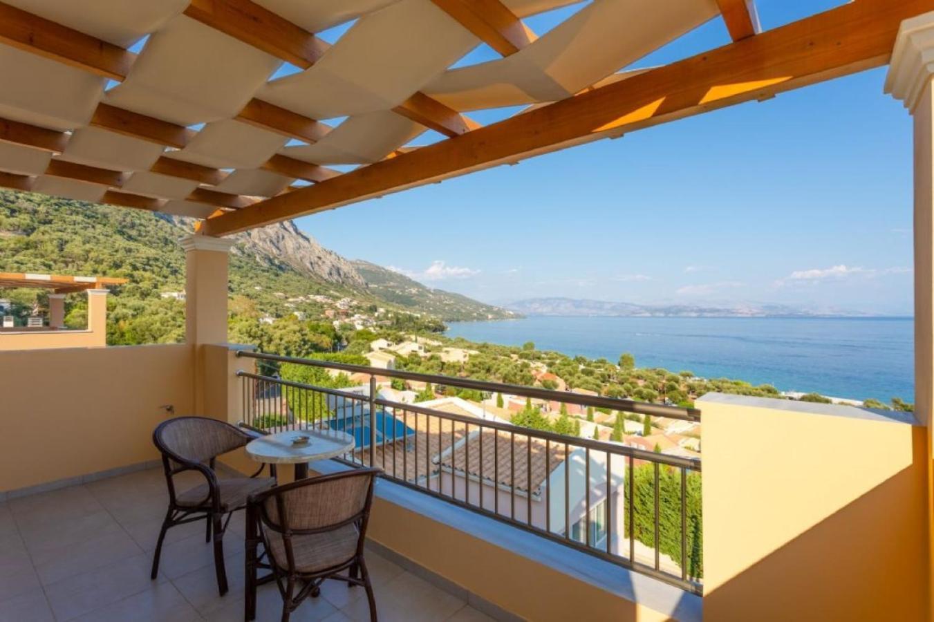 Corfu Sea View Villa - Aurora Barbati Exterior photo