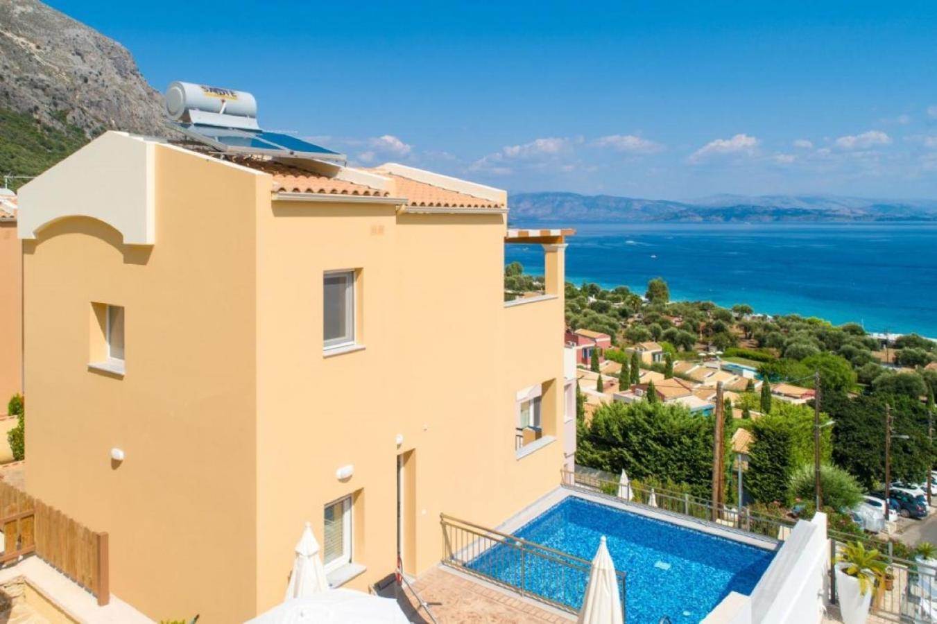 Corfu Sea View Villa - Aurora Barbati Exterior photo