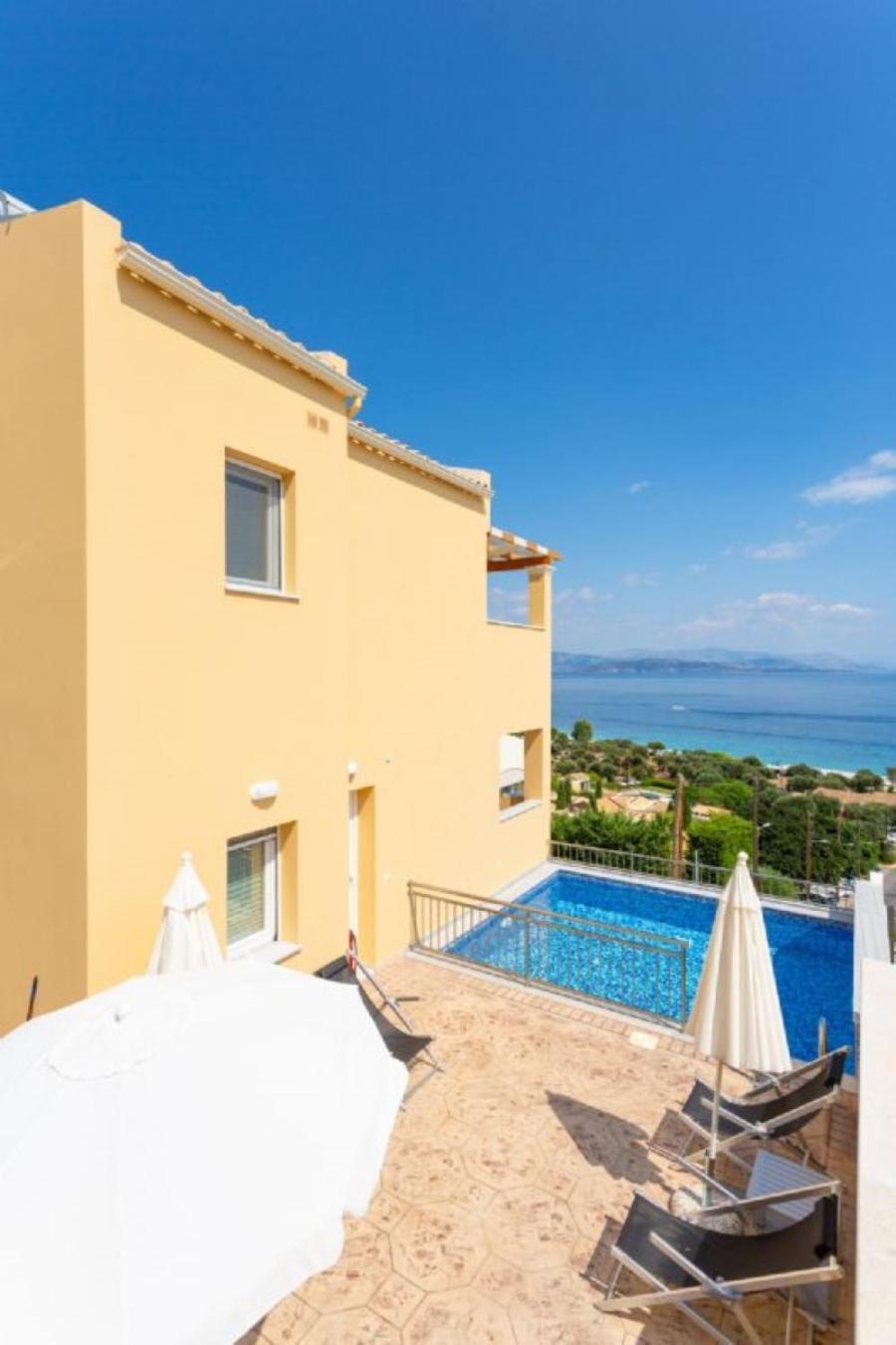 Corfu Sea View Villa - Aurora Barbati Exterior photo