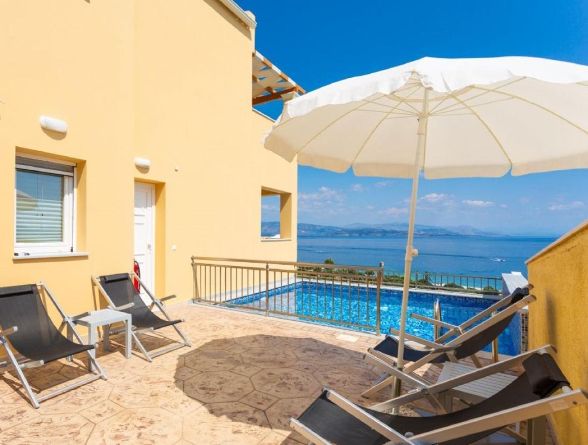 Corfu Sea View Villa - Aurora Barbati Exterior photo