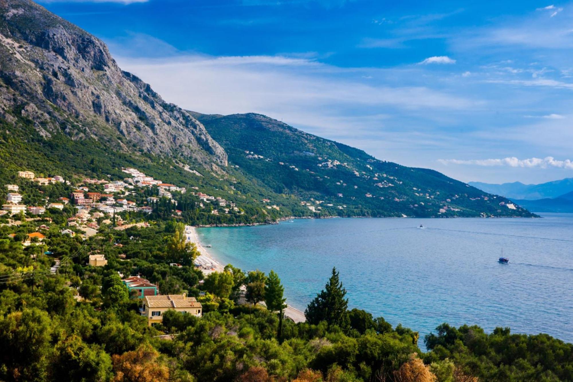 Corfu Sea View Villa - Aurora Barbati Exterior photo